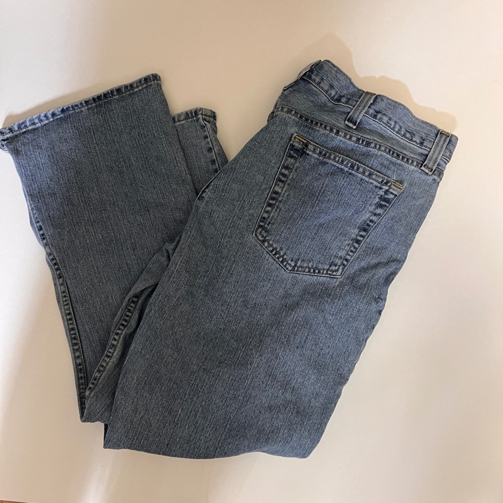 Route 66 Mens Size 40x30‎ Low Rise Boot Cut Jeans Classic Denim Blue Jeans